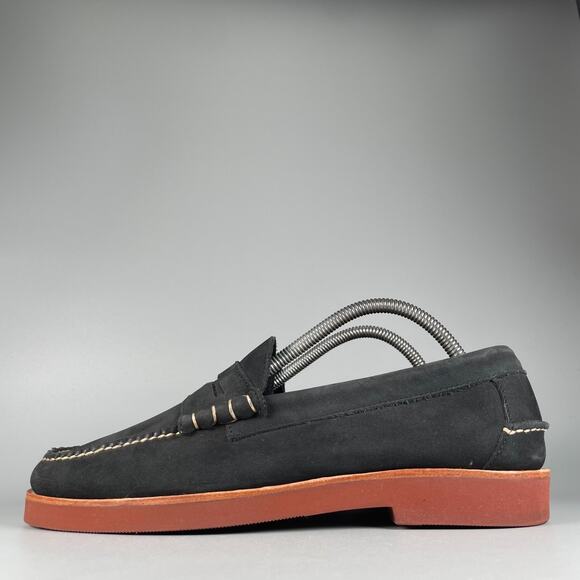 G.H. Bass & Co. Other - G.H. Bass Weejuns Men's 9 D Gray Suede Slip On Penny Loafers Casual Dress Shoes